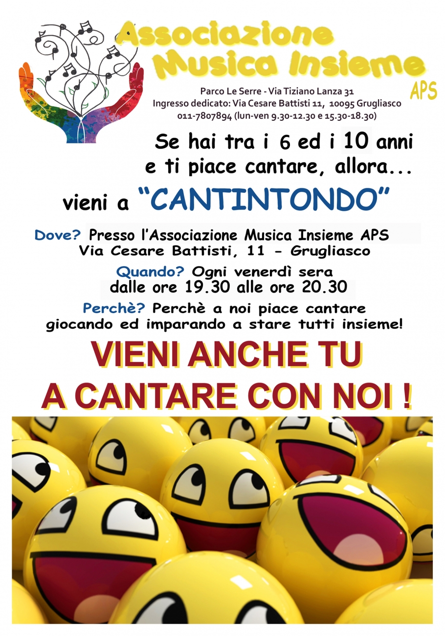 Volantino Cantintondo 2025