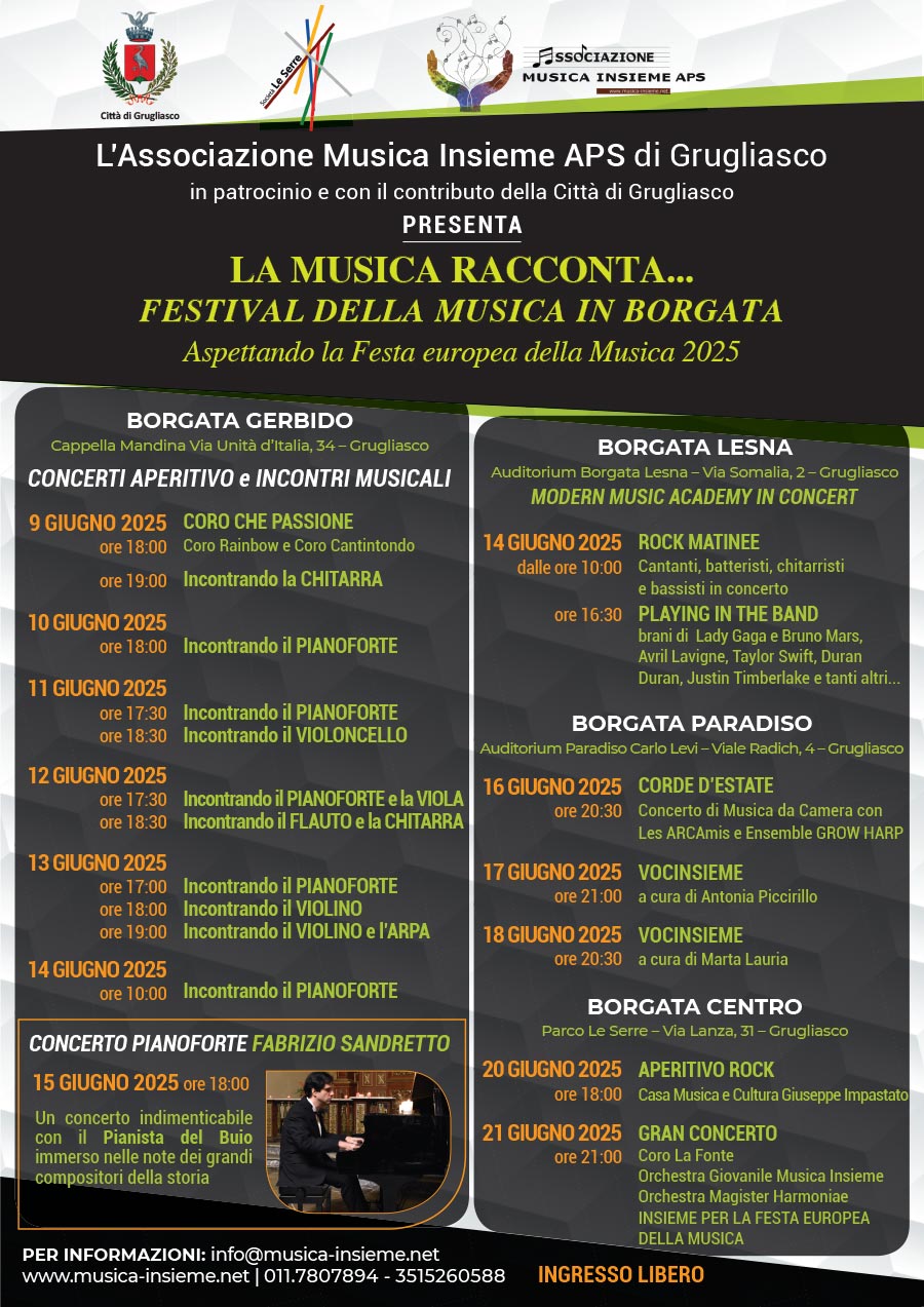 Locandina FESTIVAL